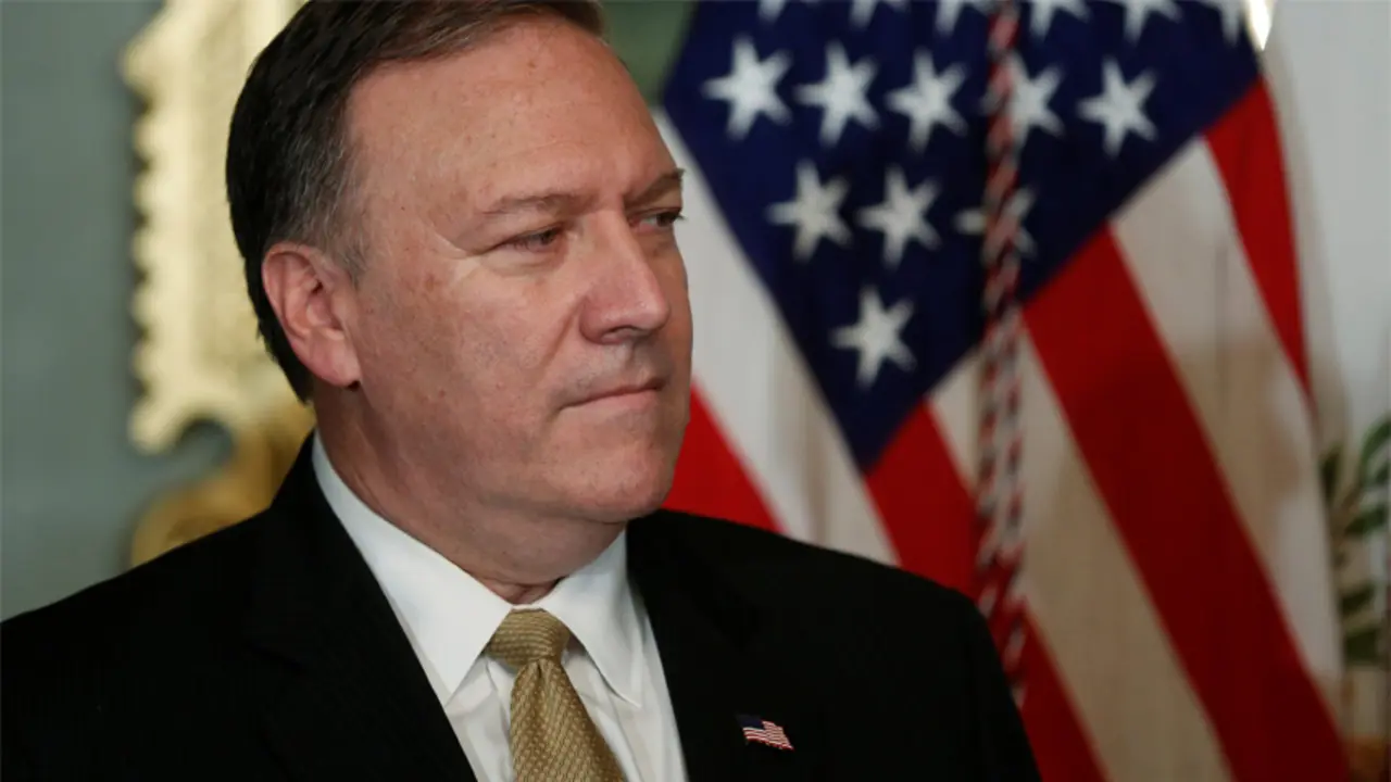 Mike Pompeo, secretario de Estado de los Estados Unidos. Twitter.