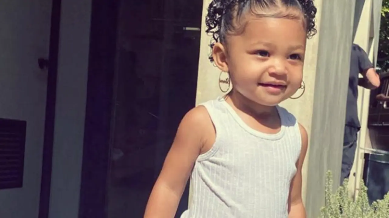 Stormi Webster, hija de Kylie Jenner. Instagram.