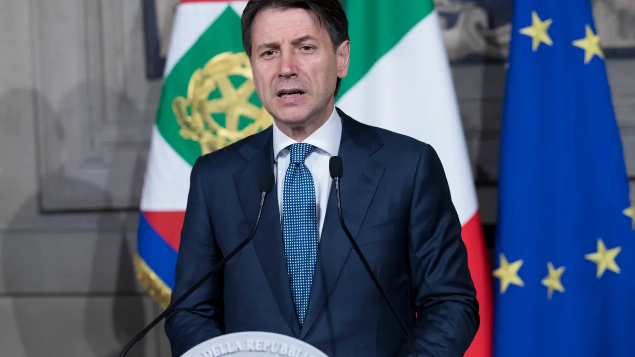 El primer ministro Giuseppe Conte. /Twitter.