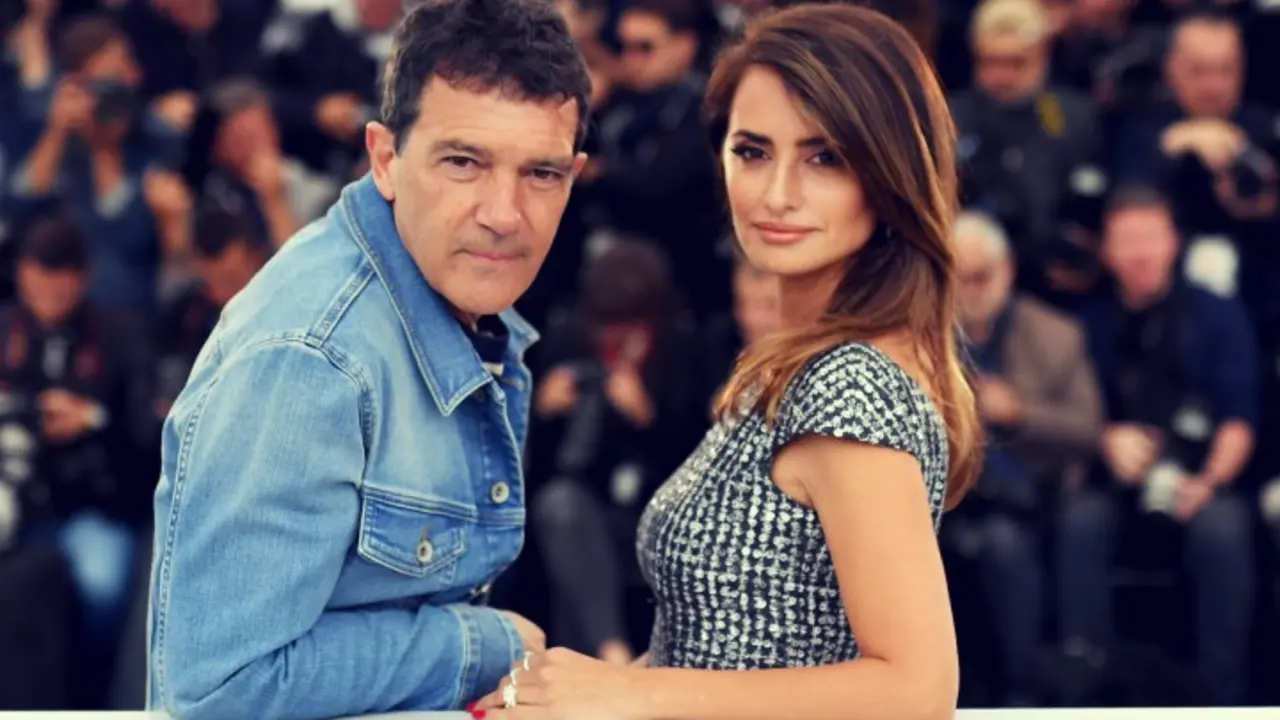 Antonio Banderas y Pen&eacute;lope Cruz, actores. RR SS.