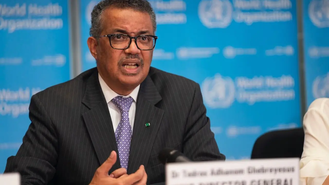 El director general de la Organización Mundial de la Salud (OMS), Tedros Adhanom Ghebreyesus. / Twitter @DrTedros