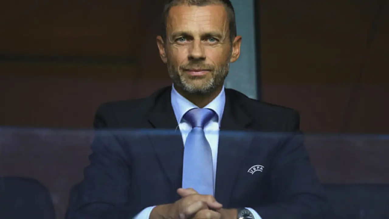 Aleksander Ceferin, presidente de la UEFA. / Archivo Mundiario
