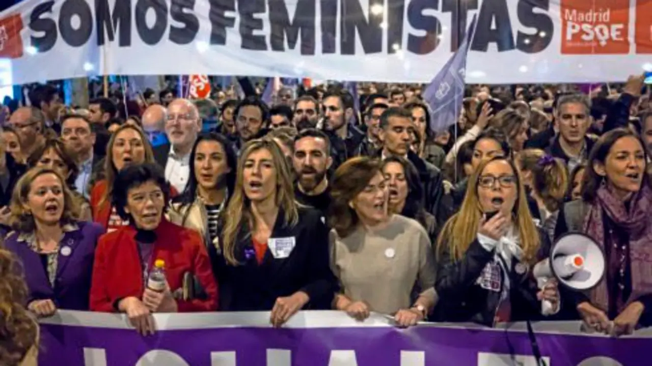 Manifestaci&oacute;n del 8-M. / RR SS