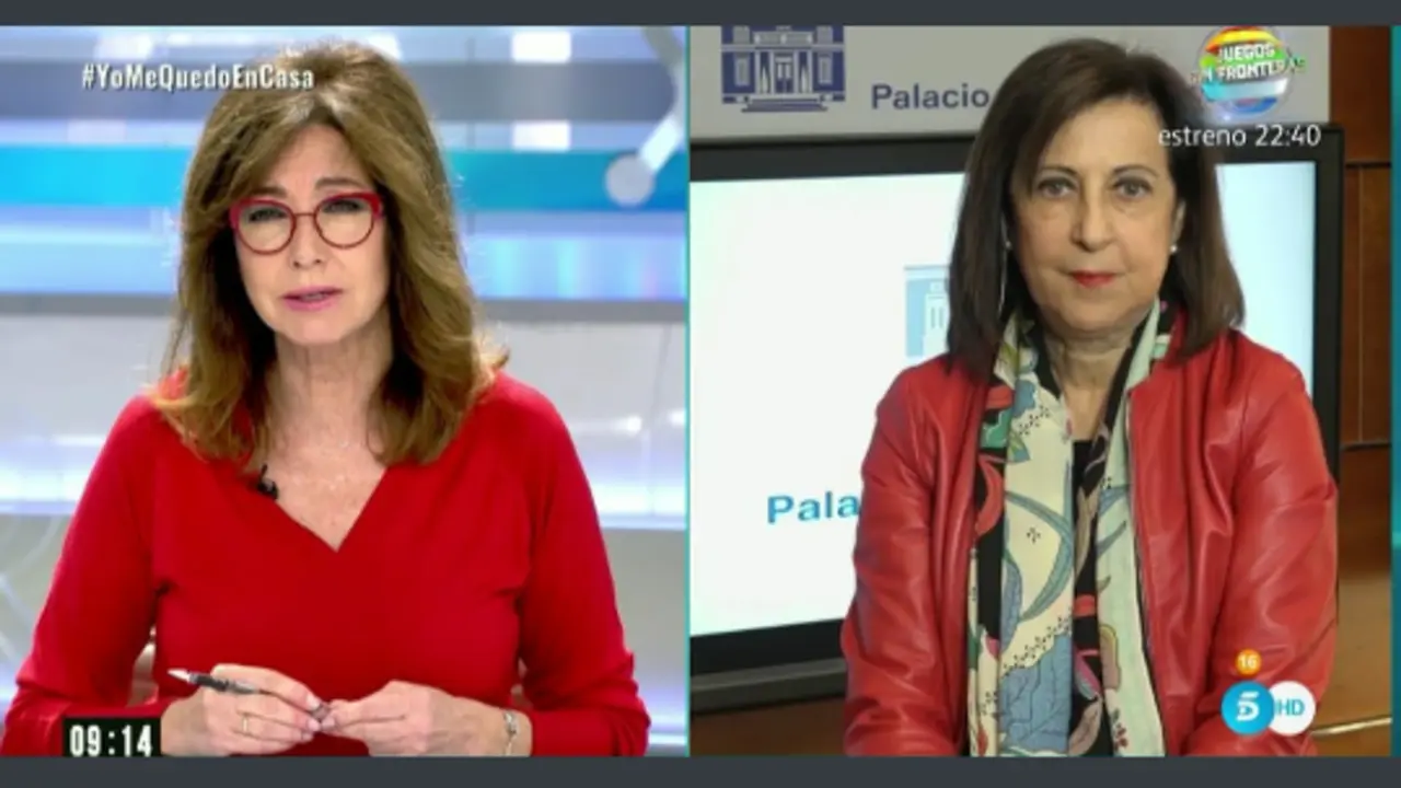 Ana Rosa y Margarita Robles. @PSOE.
