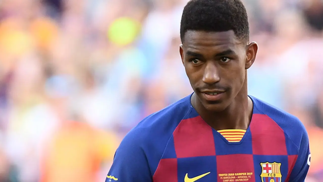 Junior Firpo, jugador del Barcelona. / Twitter