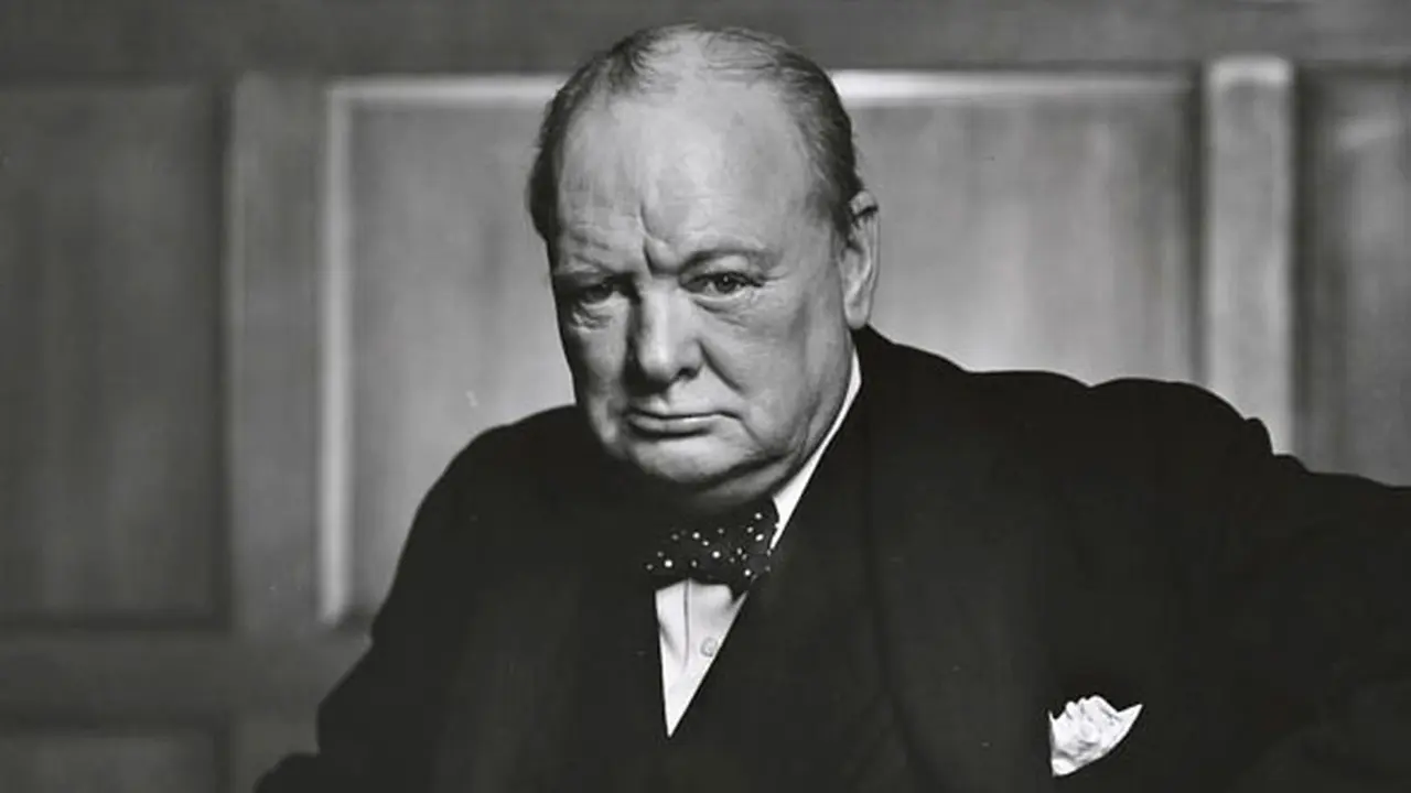 Sir Winston Churchill. /Yorokobu