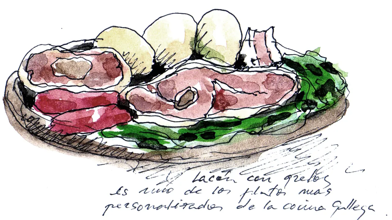 Lacon con grelos. / Arturo Franco Taboada