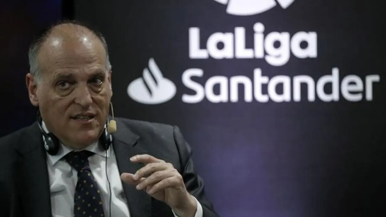 Javier Tebas, presidente de LaLiga.