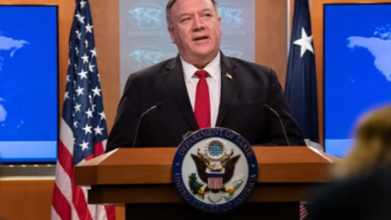 Mike Pompeo. Casa Blanca.