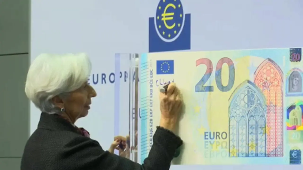 Christine Lagarde, presidenta del BCE. / BCE.