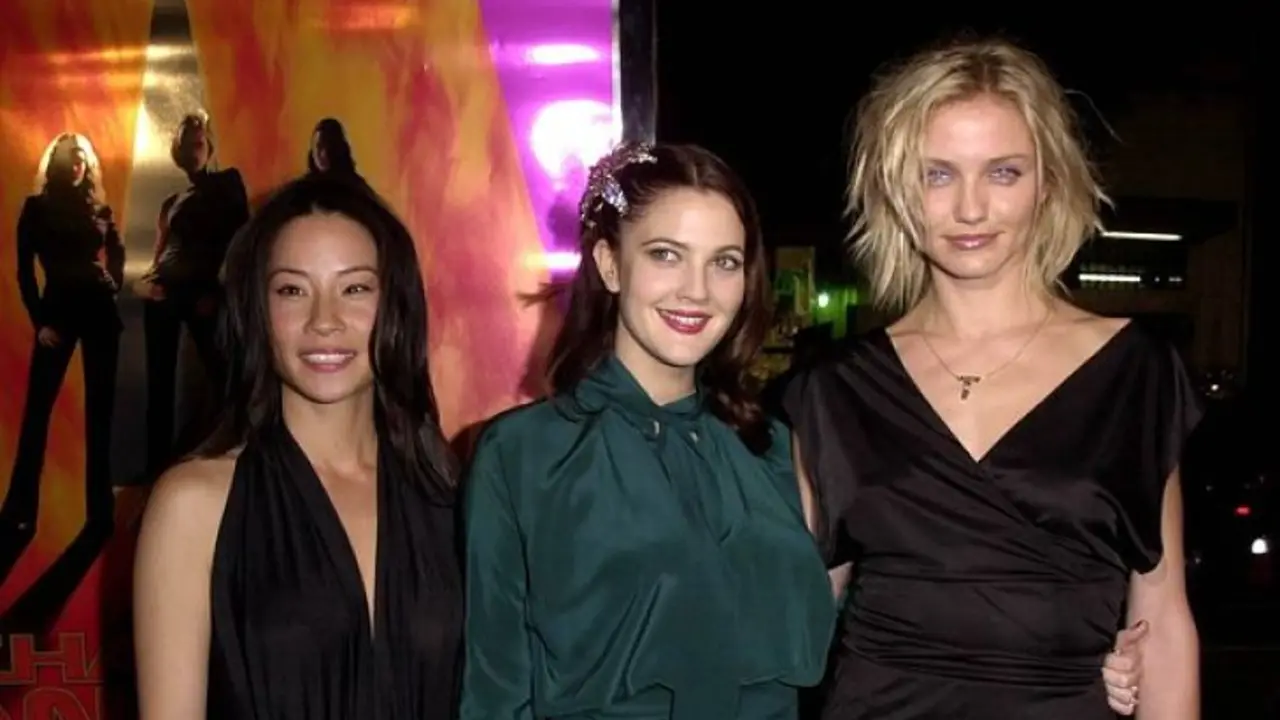 Lucy Liu, Drew Barrymore y Cameron D&iacute;az, actrice de Hollywood_opt