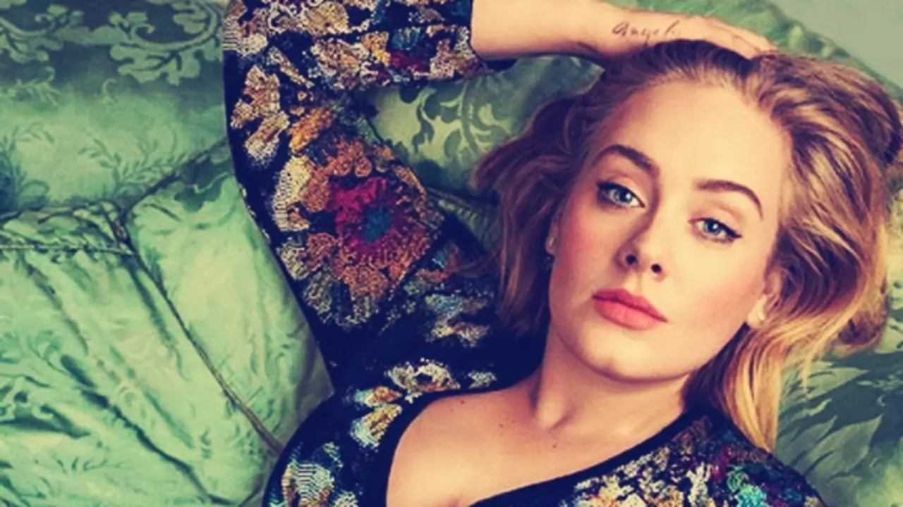 Adele, cantante. Pinterest.