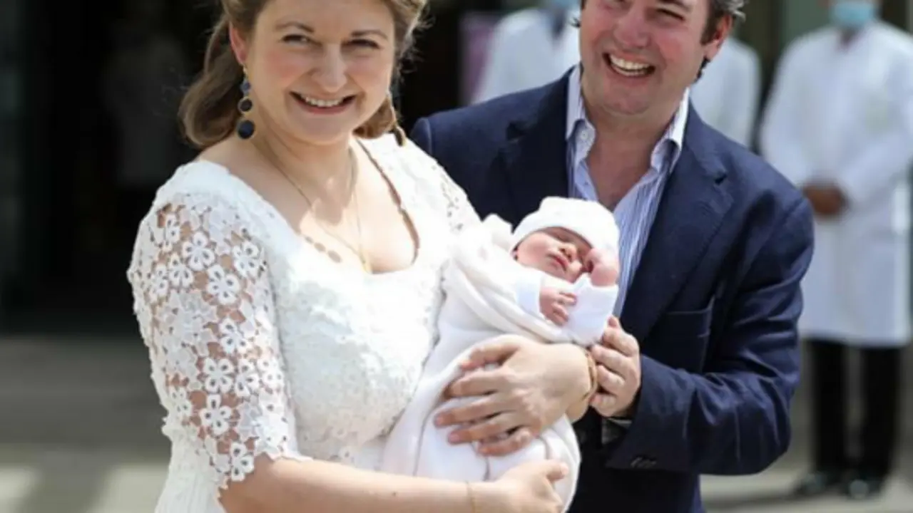 St&eacute;phanie Lannoy y el pr&iacute;ncipe Guillermo.