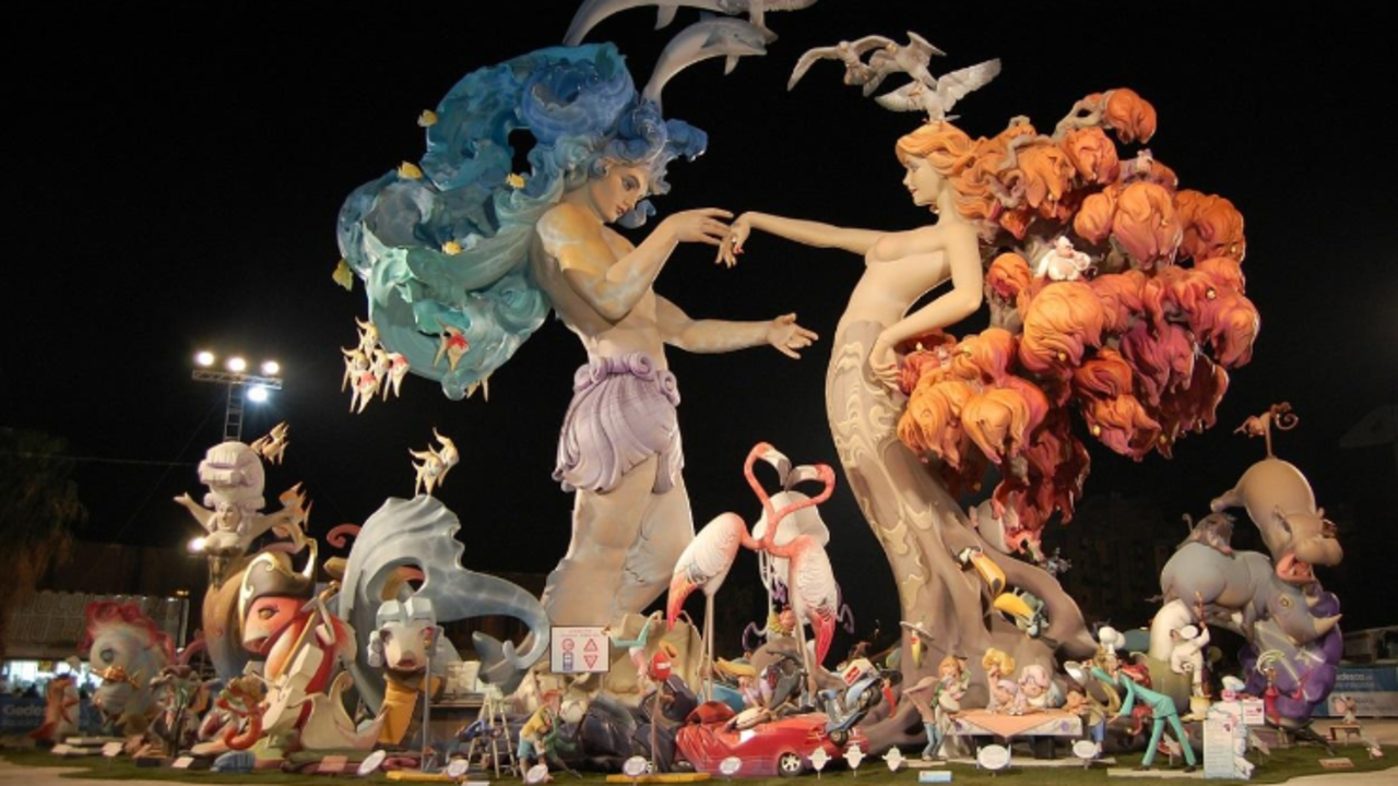 Fallas de Valencia. / Pixabay