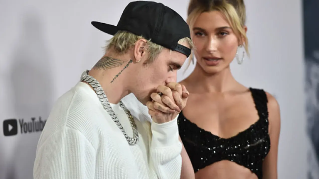 Justin Bieber junto a su esposa Hailey Baldwin. / RRSS.