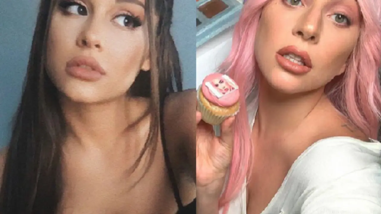 Ariana Grande y Lady Gaga. Instagram.