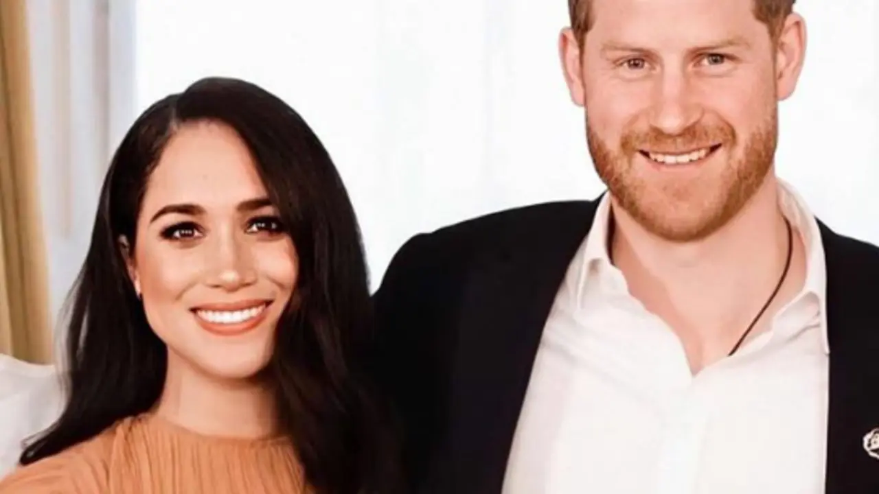 Meghan Markle y el pr&iacute;ncipe Harry. @sussexroyal.