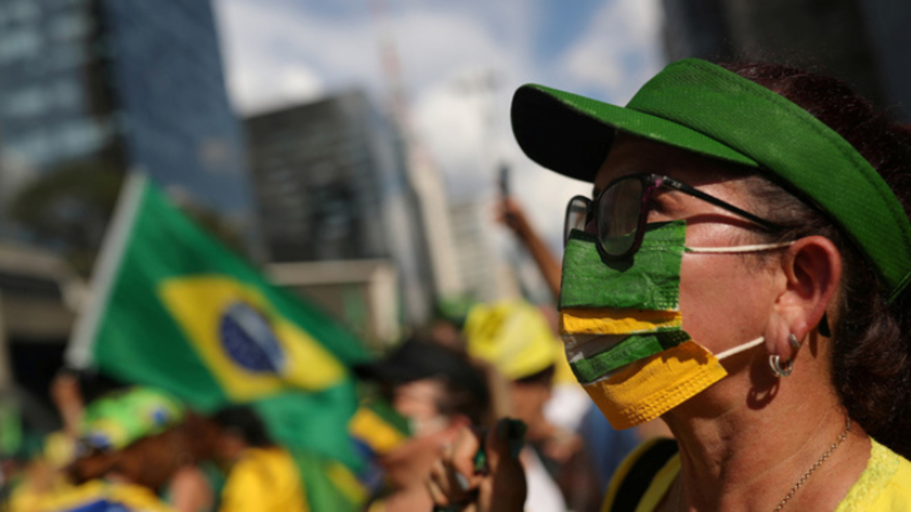 Coronavirus en Brasil. / Twitter.