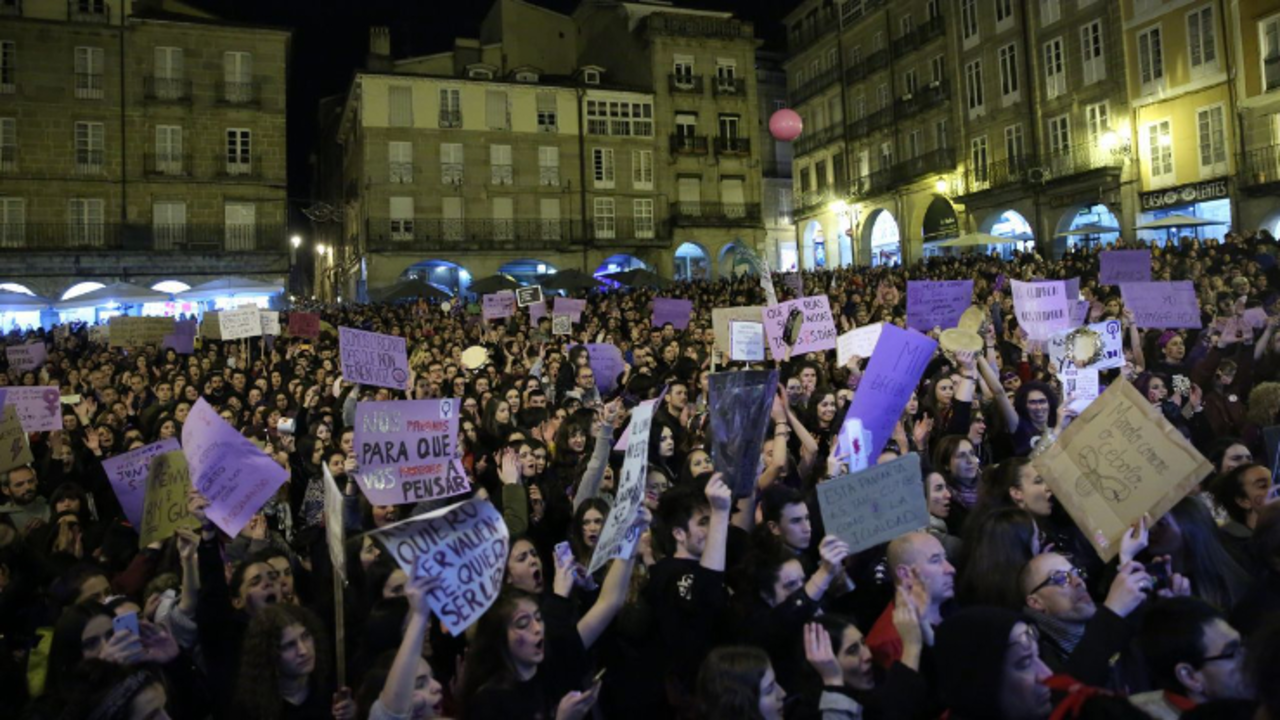 Marcha del 8-M. / Pixabay