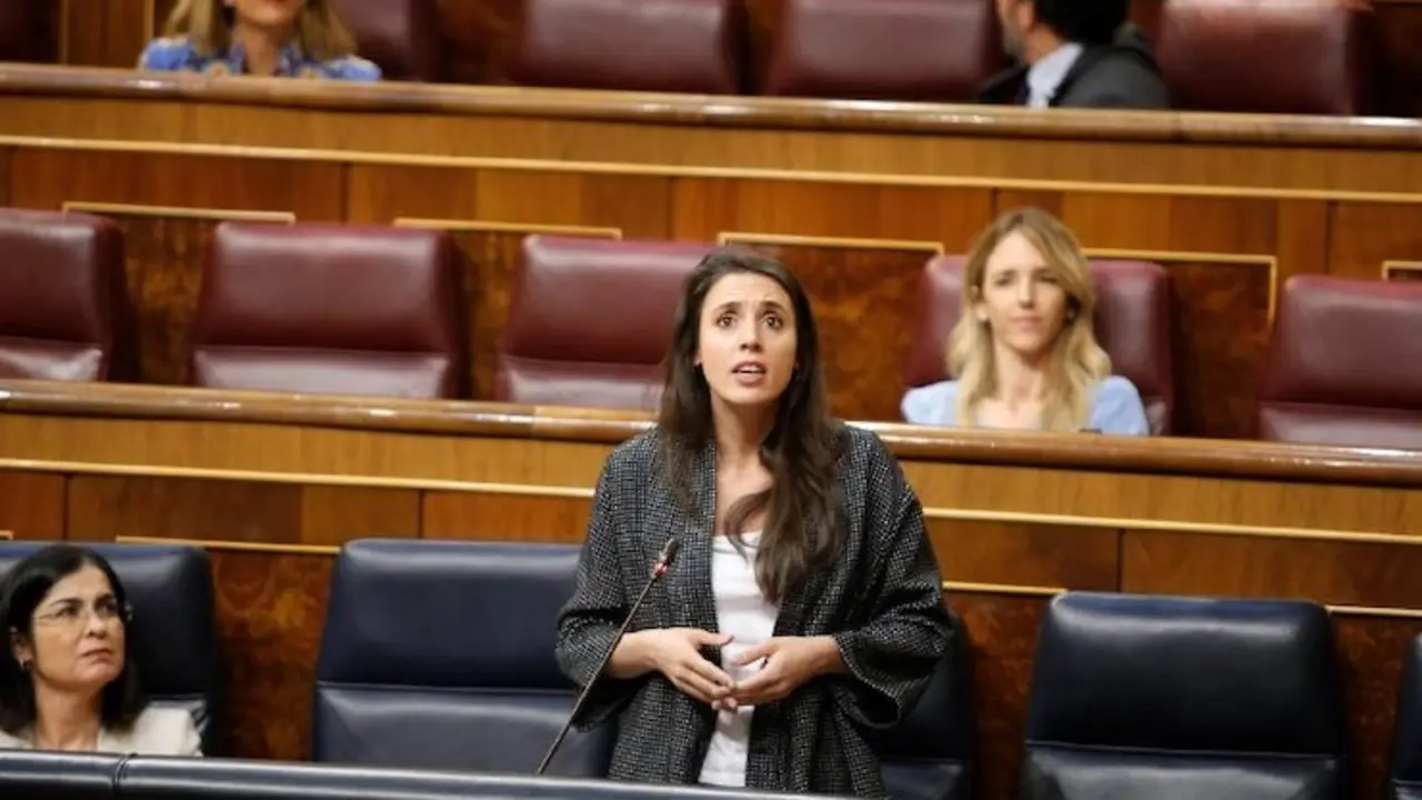 Irene Montero en el Congreso  / @Congreso_Es