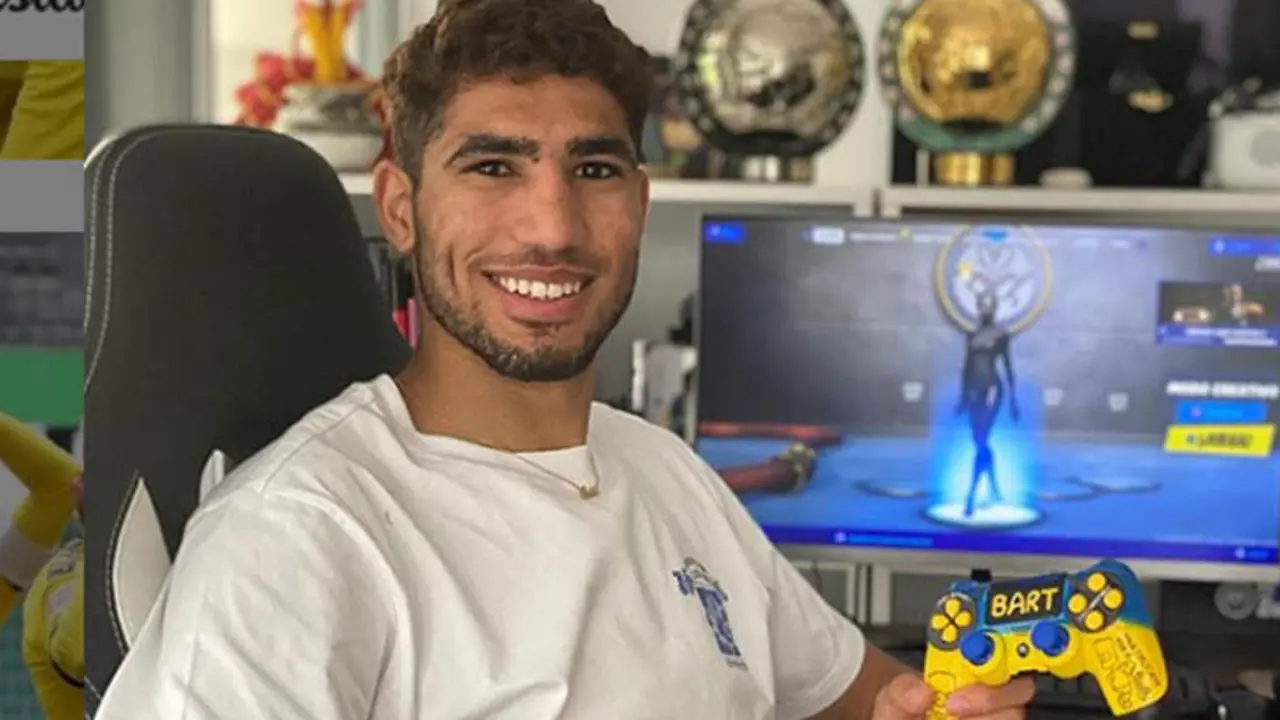 Achraf Hakimi, jugador del PSG . / Instagram
