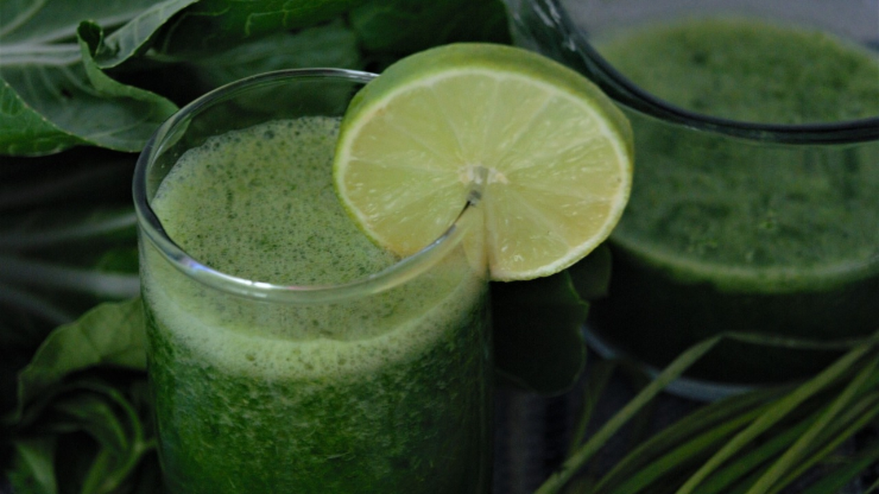 Jugo verde. / Pixabay