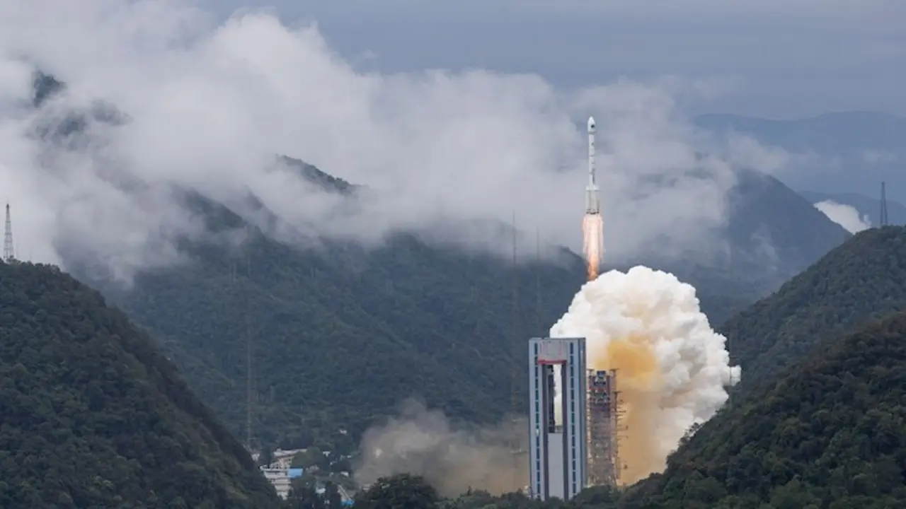 Vehículo espacial de la familia BeiDou. / TW