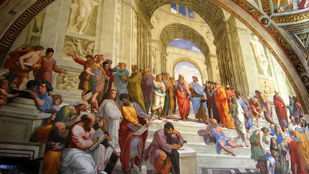 Fresco en El Vaticano. Pixabay
