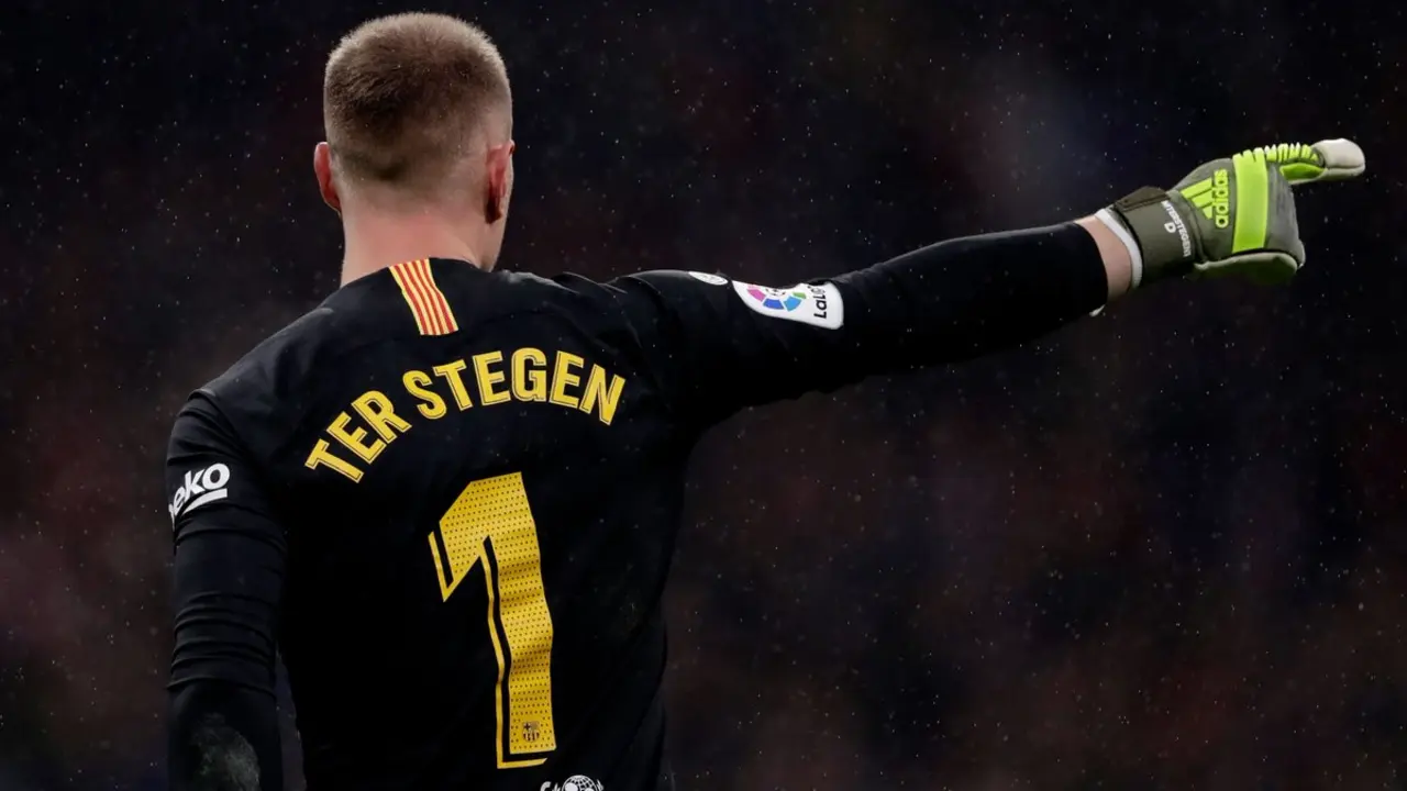 Marc-Andr&eacute; ter Stegen. / Twitter
