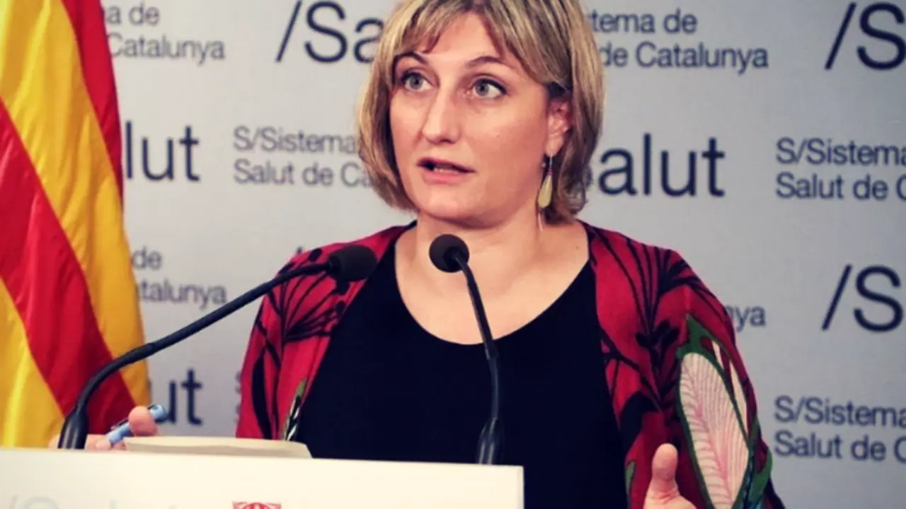 Alba Verg&eacute;s, consellera de Salut. RR SS.