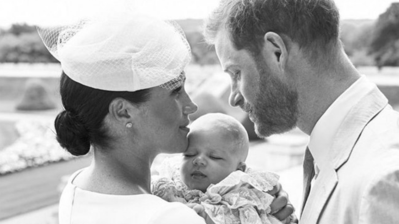 Meghan Archie y Harry./ Instagram