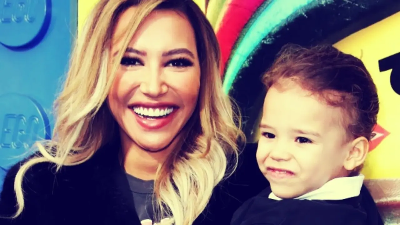 Naya Rivera y su hijo Josey. Instagram.