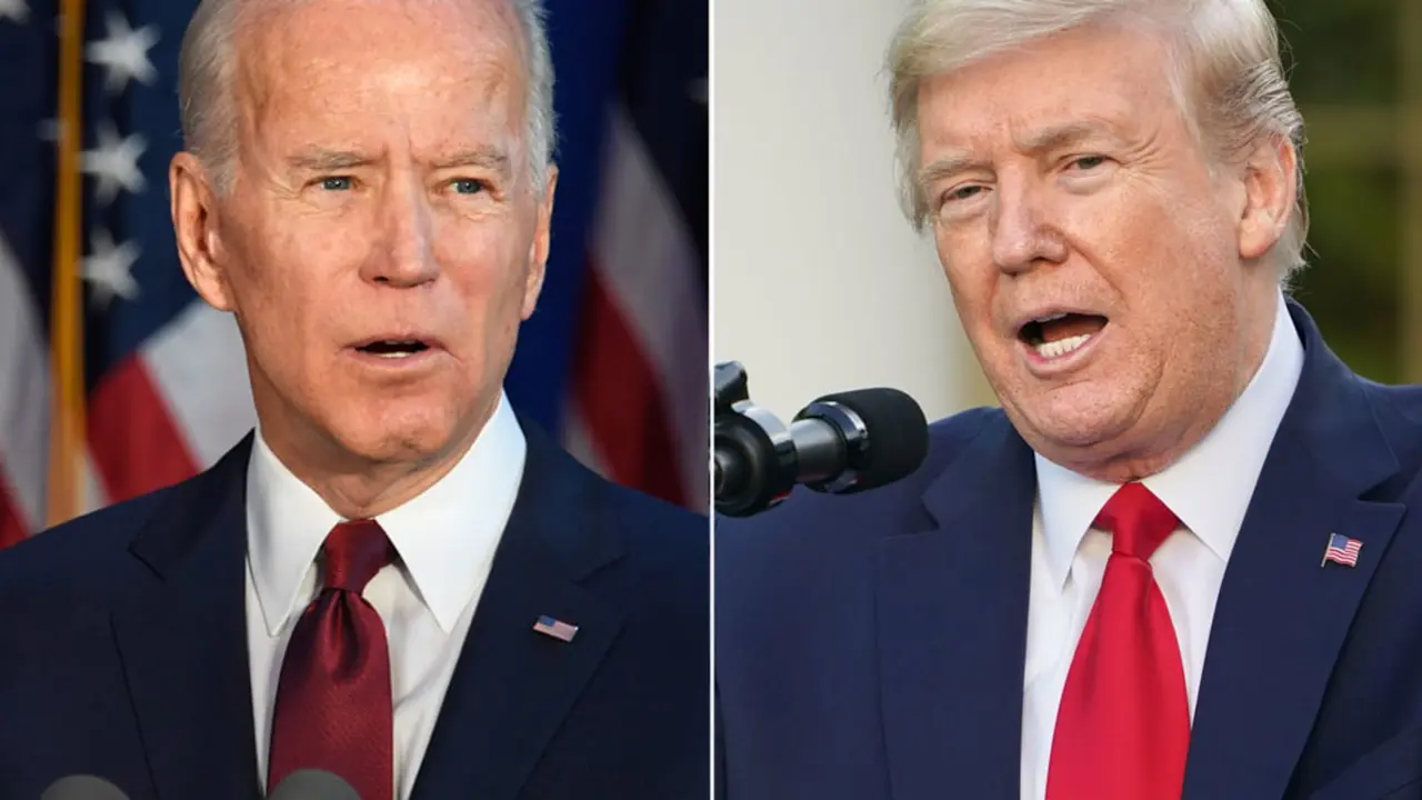 Joe Biden y Donald Trump.