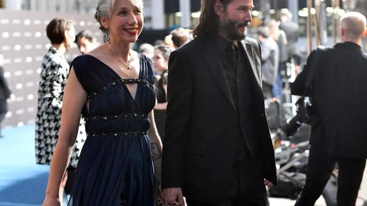 Alexandra Grant y Keanu Reeves./ Getty Images