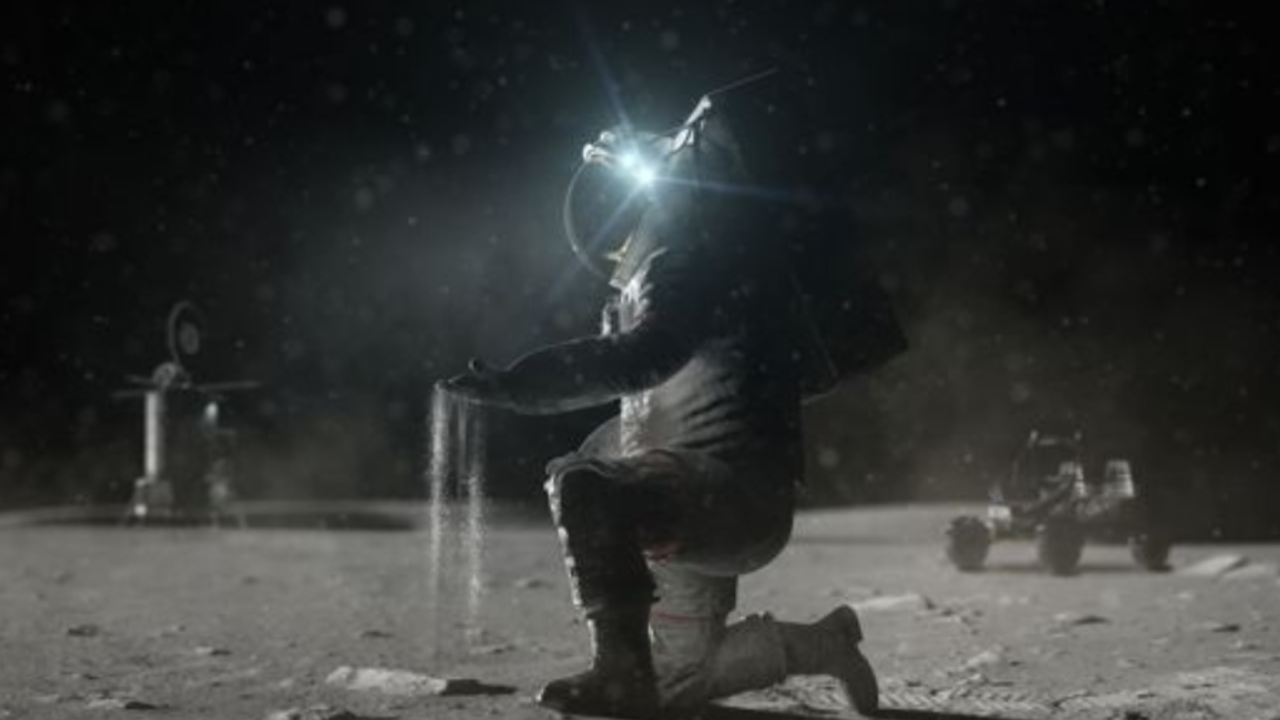 Polvo lunar./ NASA