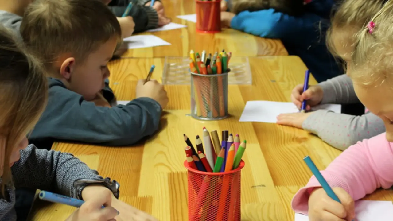 Ni&ntilde;os en un sal&oacute;n de clases. / Pixabay.