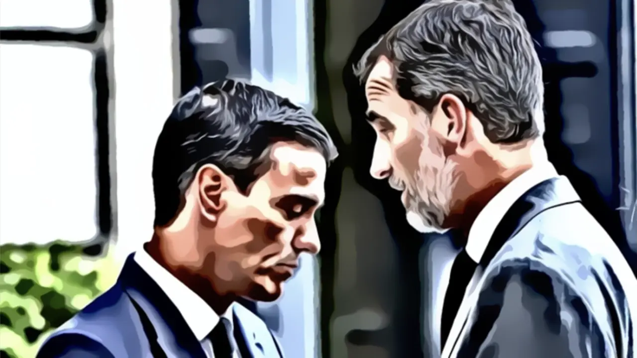 Pedro Sánchez y Felipe VI. / Mundiario