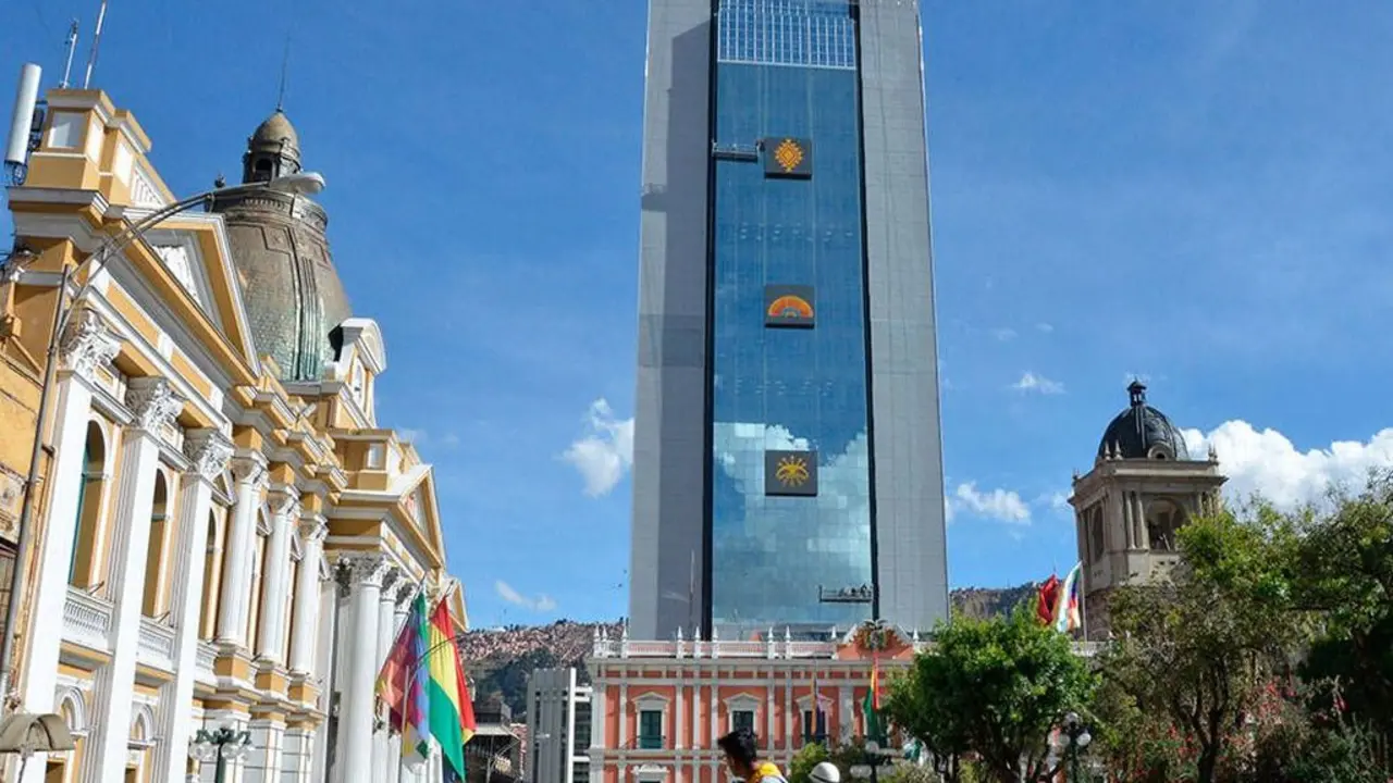 El nuevo Palacio de Gobierno de Bolivia. / RR SS