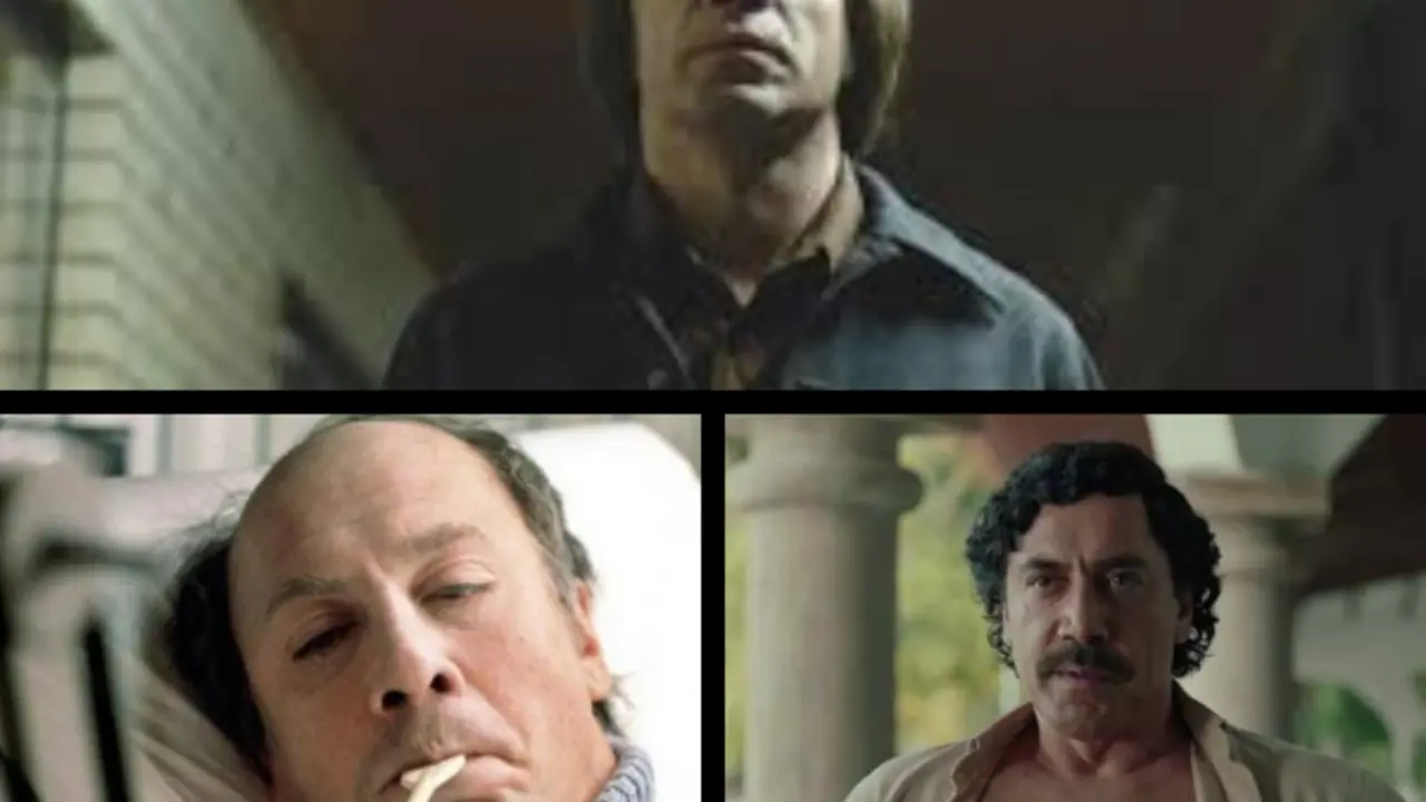 Javier Bardem en Loving Pablo, No es pa&iacute;s para viejos y Mar adentro. Productora,
