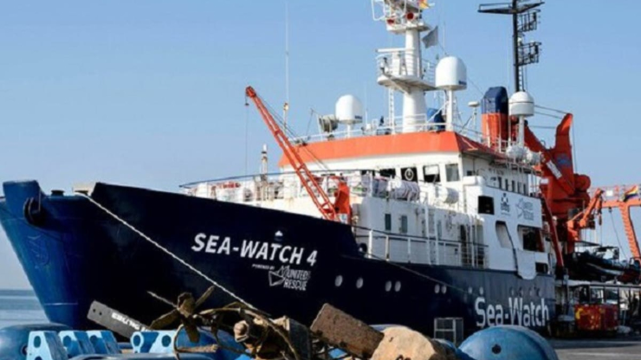 Barco de rescate Sea-Watch 4. / RR SS