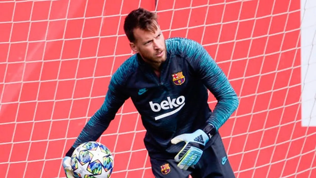 Neto Murara, portero del FC Barcelona. / FCBarcelona