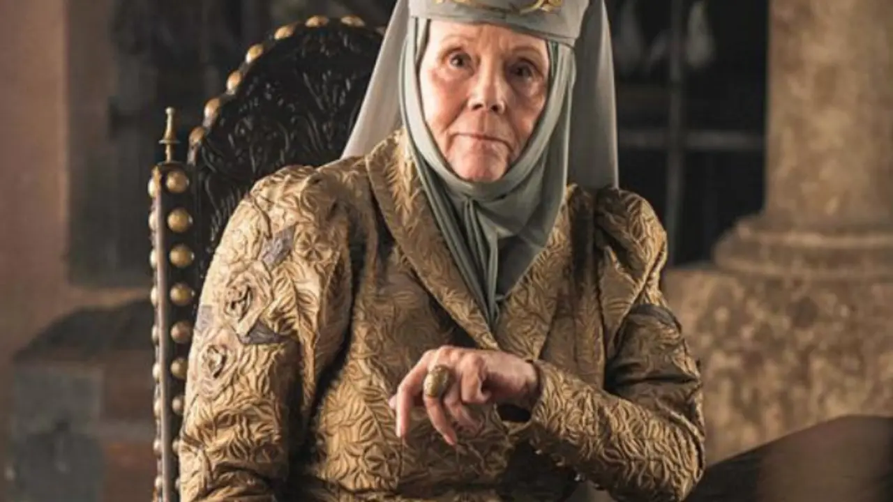Diana Rigg, actriz. HBO.