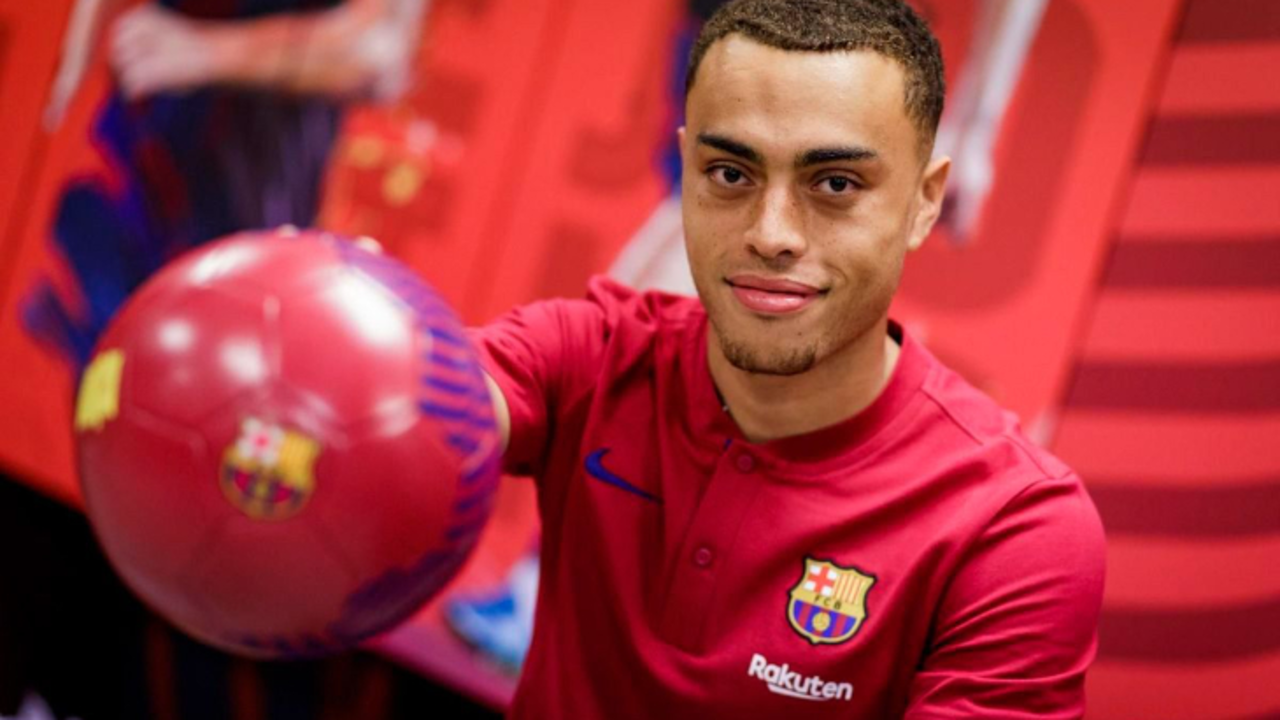 Sergi&ntilde;o Dest, futbolista. / FC Barcelona.