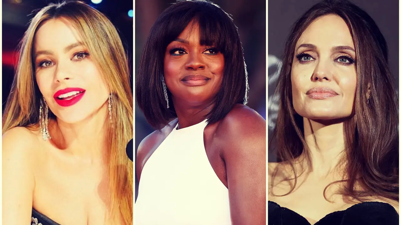 Sof&iacute;a Vergara, Viola Davis y Angelina Jolie, actrices. RR SS.