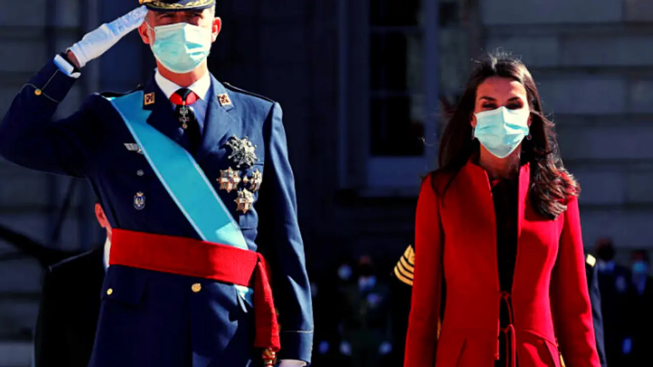 Felipe VI y la reina Letizia. RR SS.