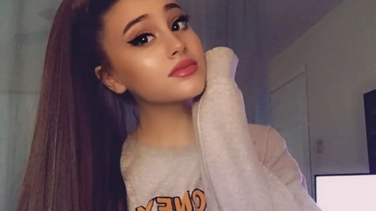 Ariana Grande, cantante y actriz. Instagram.