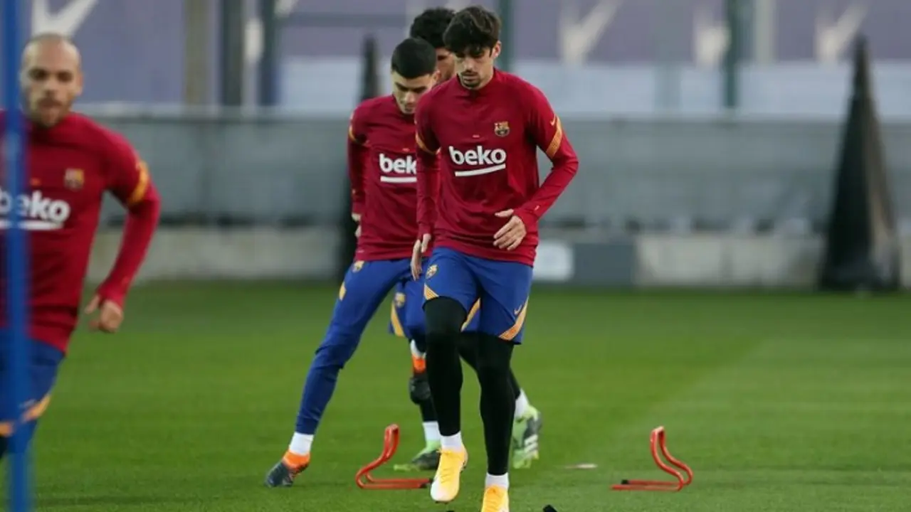 Entrenamiento del FC Barcelona. / FCBarcelona