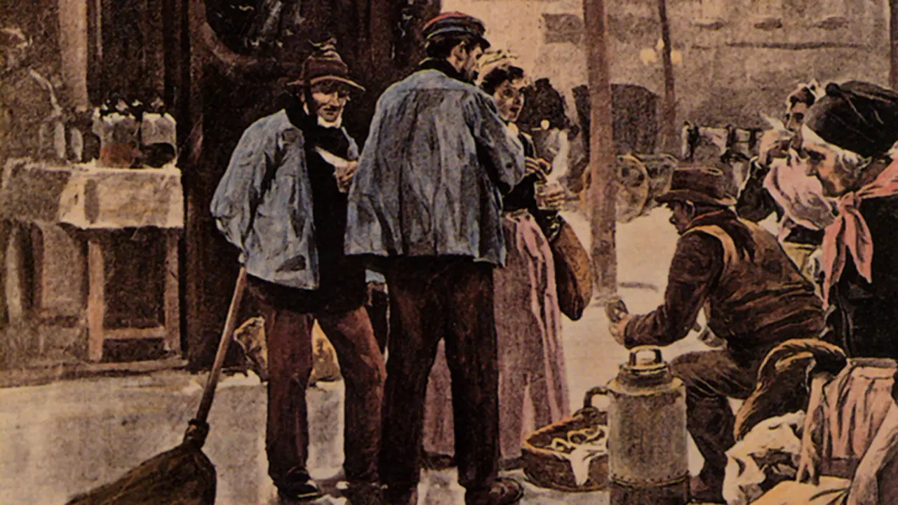 Caf&eacute; de los Humildes. 1895