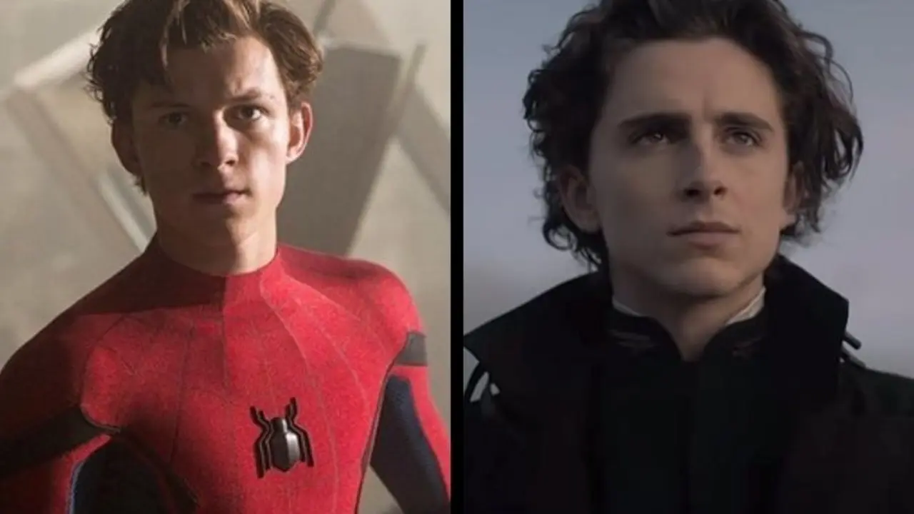 Tom Holland, actor; y Timoth&eacute;e Chalamet, actor. Productoras.