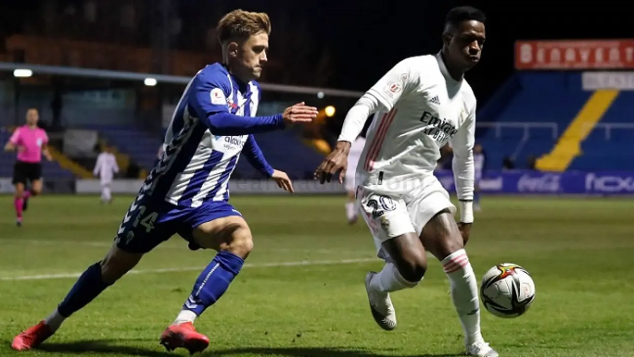 Vin&iacute;cius, extremo del Real Madrid. realmadrid.com